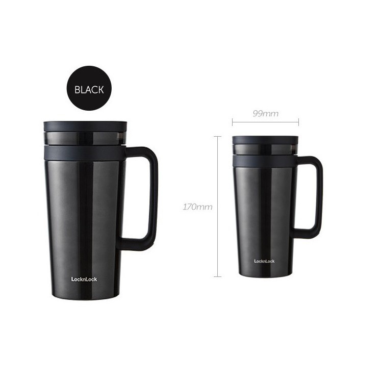 Ly giữ nhiệt pha cà phê coffee filter mug 580mk Lock&Lock-LHC4197