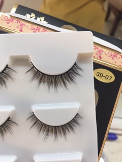 Mi giả lông chồn 3D số 07 (hộp 3 cặp)