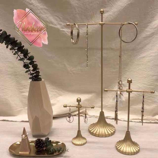 Giá treo hoa tai, nhẫn, dây chuyền hình cây thánh giá đẹp mắt - PB222