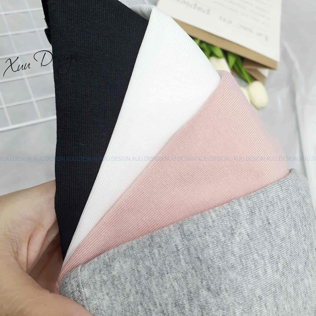 Áo quây ngực  croptop nữ không đệm thun trơn dáng ôm màu trơn không dây Xuu Design AD06 | BigBuy360 - bigbuy360.vn