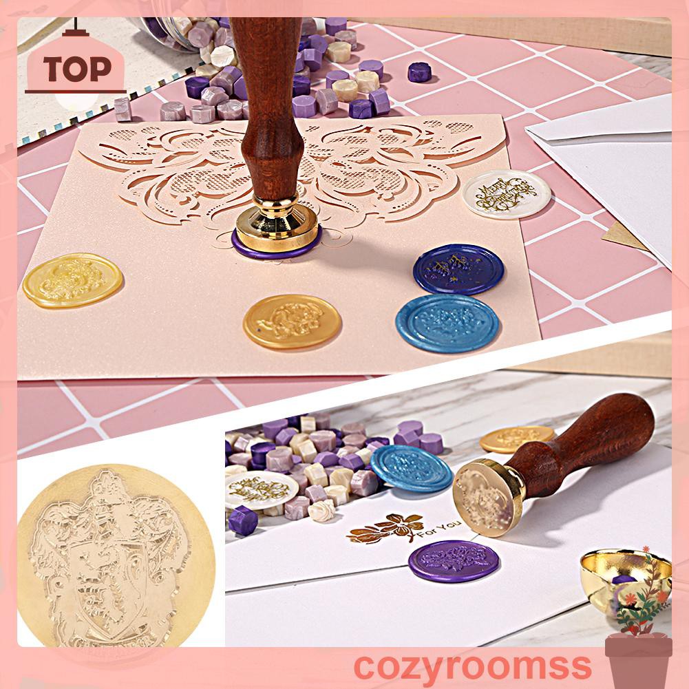 Con Dấu Sáp Niêm Phong Bì Thư Phong Cách Cổ Điển