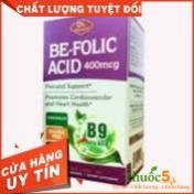 [GIÁ GỐC] Be Folic Acid 400mcg vitamin cho bà bầu hộp 100 viên