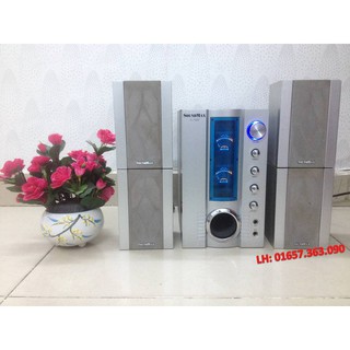 Loa soundmax cao cấp a-7000 4/1 giá rẽ + tặng kèm dây av 3.5 gắn điện thoại