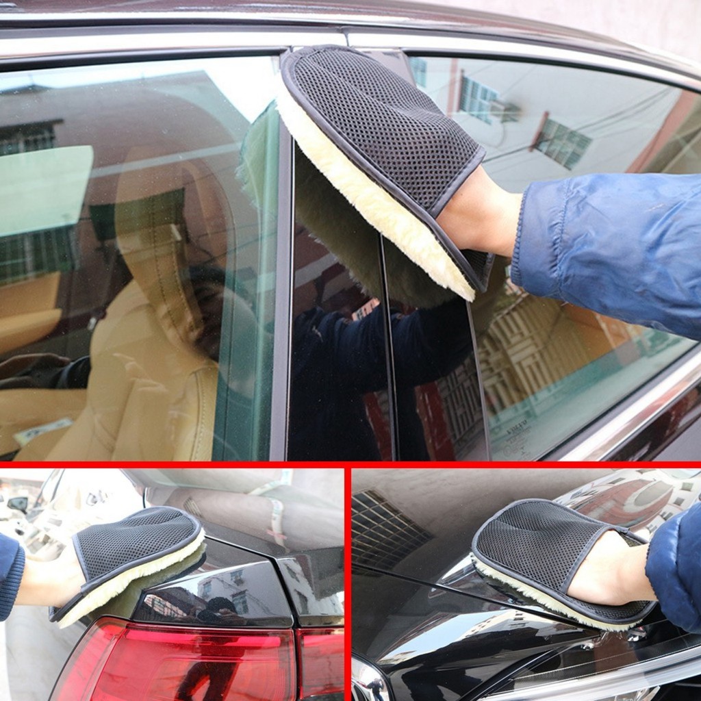 Găng Tay Rửa Xe Ô Tô Chuyên Dụng Lông Cừu VER2 – 1 Chiếc | BigBuy360 - bigbuy360.vn