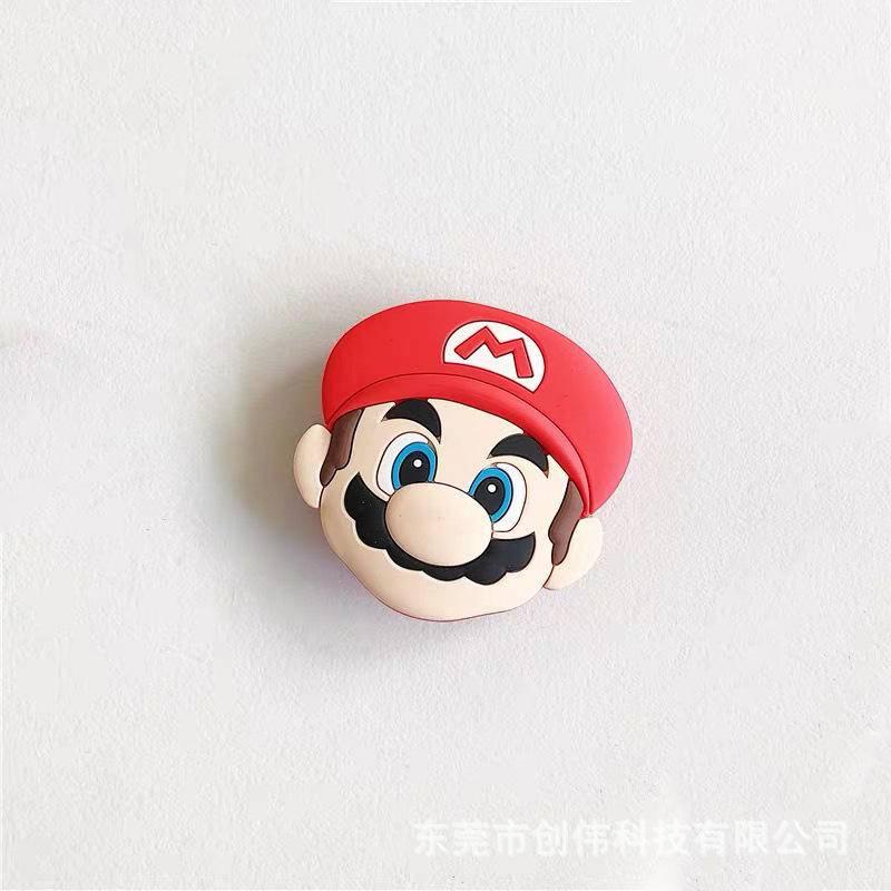 ⚡ Cổ Phiếu Sẵn Sàng⚡ Giá Đỡ Điện Thoại Bằng Silicon Họa Tiết Hoạt Hình Super Mario TOM&amp;JACK