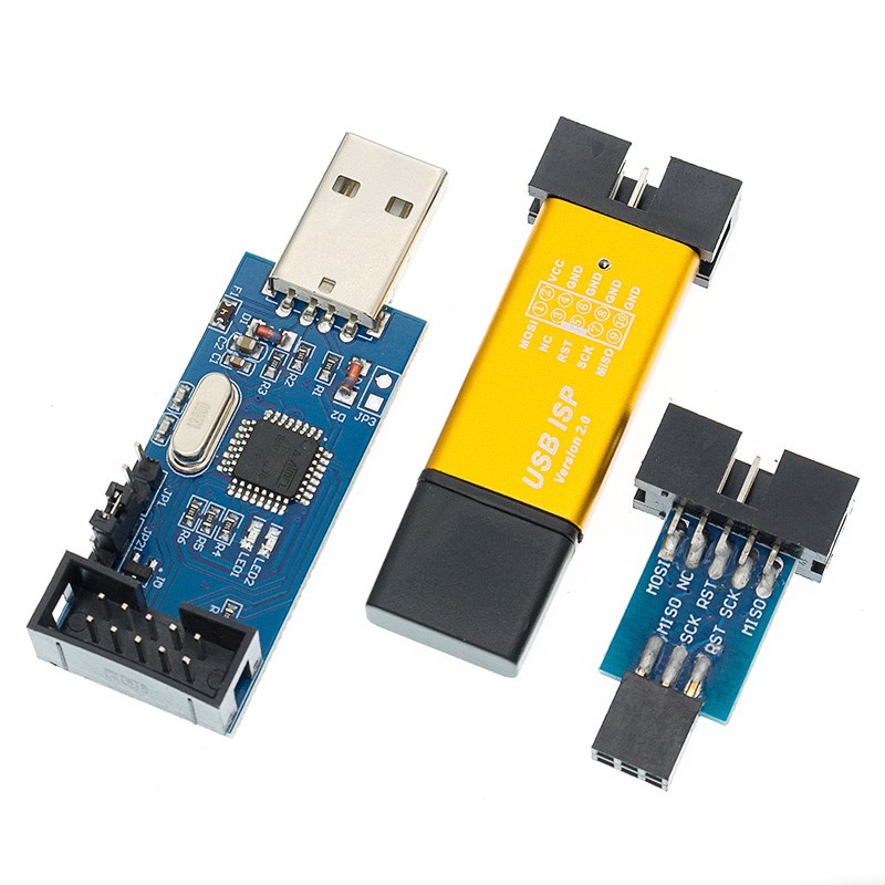 Bảng Mạch Lập Trình USBASP USB ISP USB ISP USB ASP ATMEGA8 ATMEGA128 Hỗ Trợ Win7 64K 10Pin Sang 6 Pin Chuyên Dụng | BigBuy360 - bigbuy360.vn