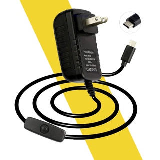 Nguồn Adapter 5V 3A Raspberry Pi 4 USB Type-C có công tắc