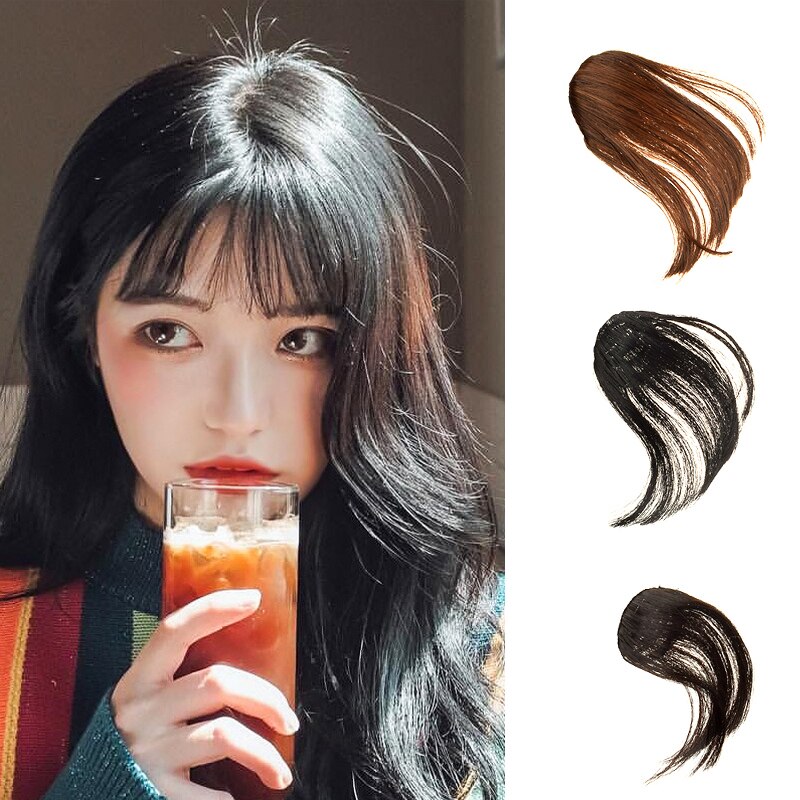 Tóc mái thẳng kèm 1 kẹp cho nữ