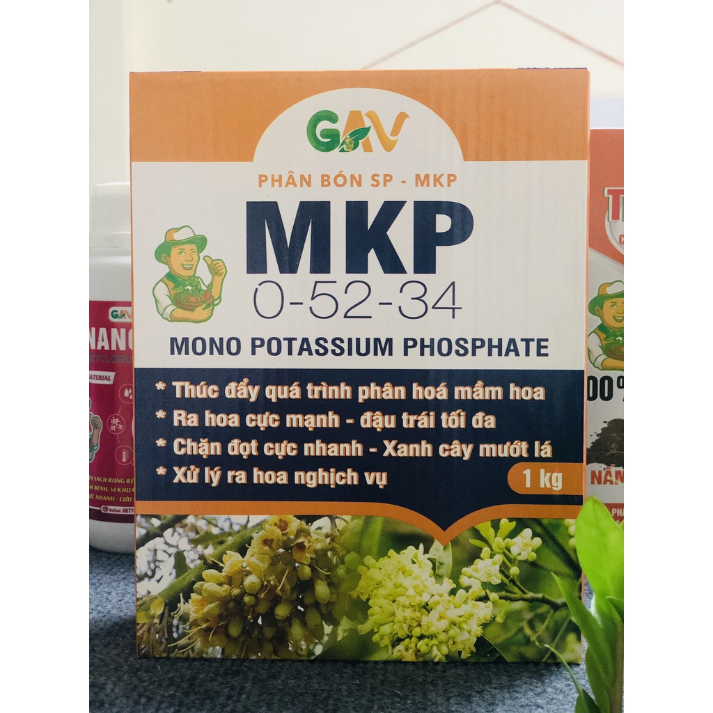 MKP 0 52 34 GAV kích hoa cực mạnh hộp 1kg