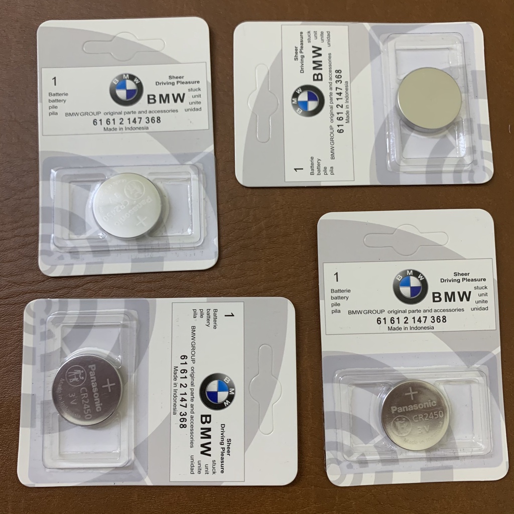 Pin Chìa Khóa Xe Ô Tô BMW - Pin Cúc Áo CR2032, CR2450