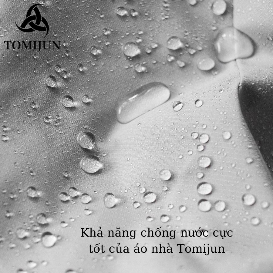 Áo khoác gió nam nữ cao cấp 2 lớp lót lưới TOMIJUN Chống nước, cản gió, ngăn tia UV, siêu nhẹ, kèm túi bọc - AOKHGIO3