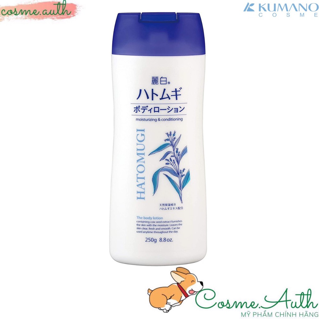 Dưỡng Thể Hạt Ý Dĩ Ban Đêm Hatomugi The Body Lotion 250g