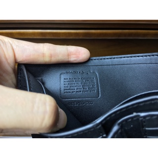 Ví Coach Nam Double Billfold 1269