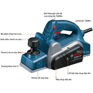 Máy bào gỗ Bosch GHO 6500 Professional