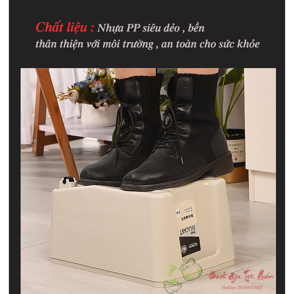 💥 SIÊU SALE 💥2 Mẫu Xô Đựng Rác Trà - Trà Thải 6.5L và 11L