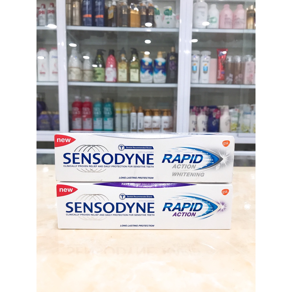 Kem Đánh Răng Sensodyne GIảm Ê Buốt Rapid 100g