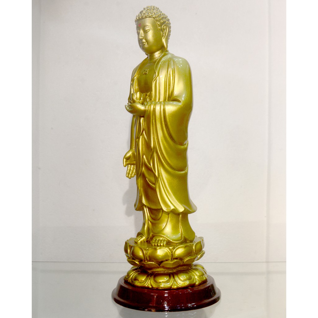 Tượng Đức Phật A Di Đà đứng cao 26cm-Nhiều mẫu GIÁ TỐT NHẤT THỊ TRƯỜNG