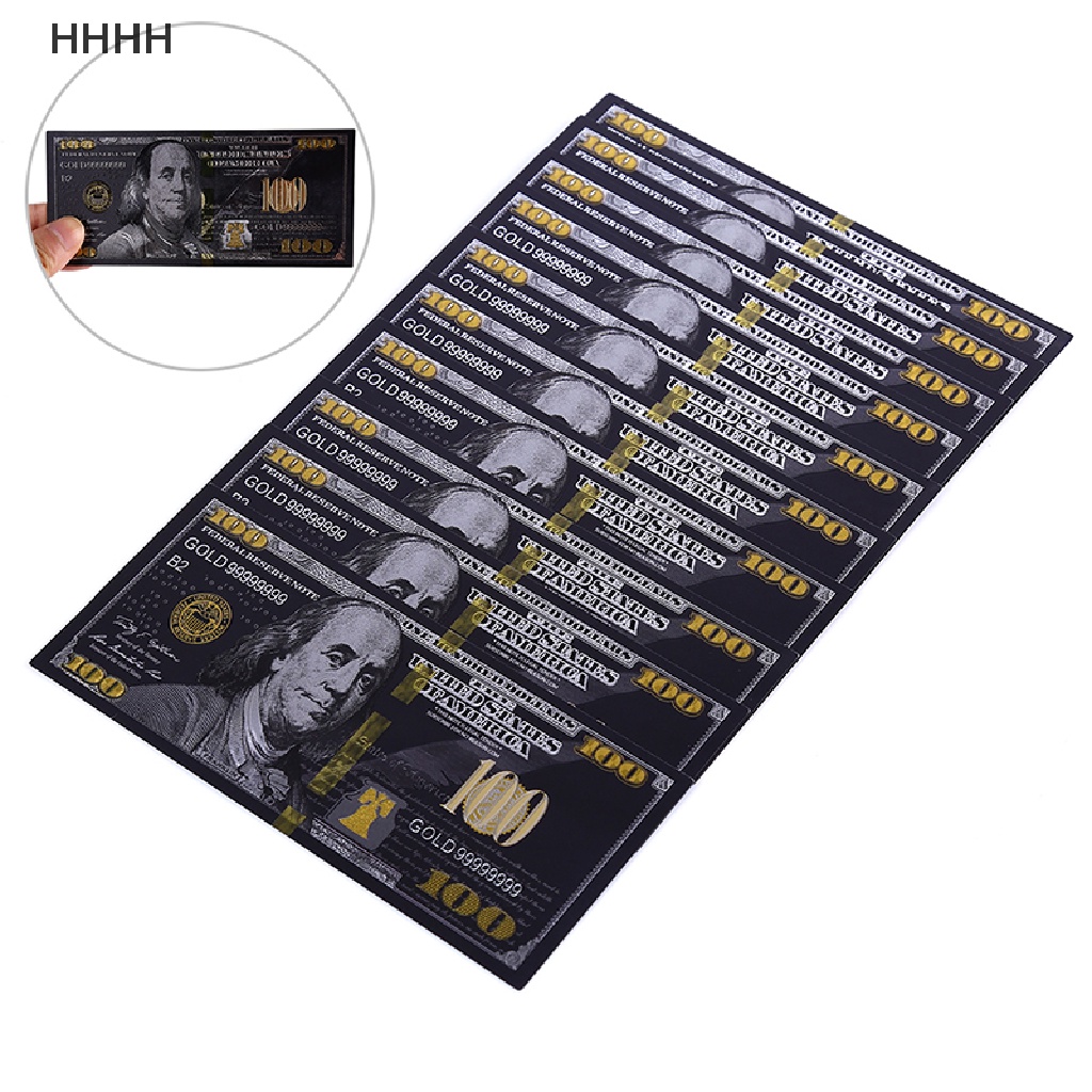 Đồng Xu 100 Đô La Màu Đen Kiểu Cổ Điển