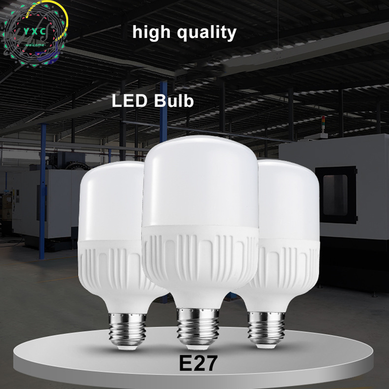 LED bulb, E27, White lighting,  50W, Energy saving, For living room, bedroom, Corridor, mall, factory, indoor lamp, New (YXC)