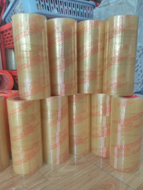 Băng keo 200 yard (10 cây) giá sỉ siêu tốt siêu chất