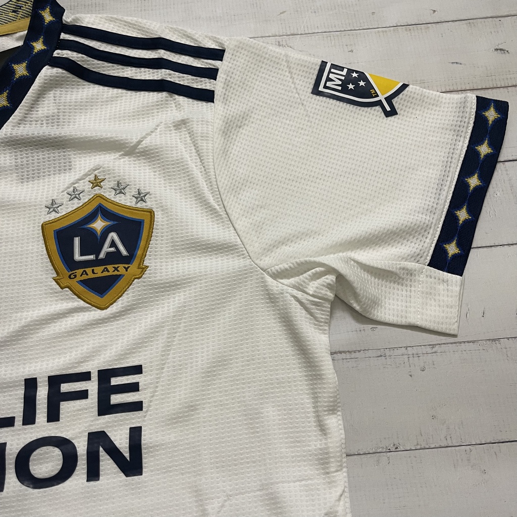 Áo Bóng Đá CLB LA Galaxy, Áo Đá Banh Los Angeles 2022 - Chuẩn Mẫu Thi Đấu - Vải Polyester Thái Gai Lưới