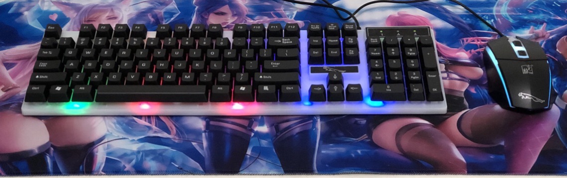 Bộ Bàn Phím Kèm Chuột Máy Tính Leopard G21 Led RGB | BigBuy360 - bigbuy360.vn