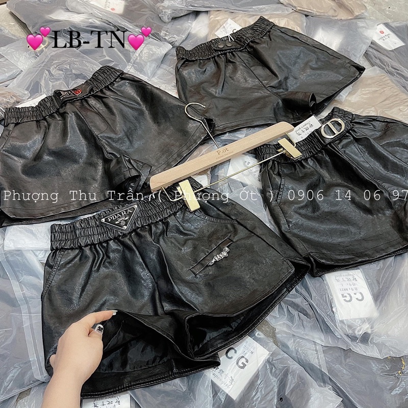 QUẦN SHORT DA CẠP CHUN TAG QUẢNG CHÂU CHẤT ĐẸP MS20010