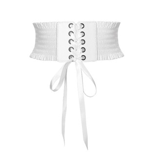(Hình thật/Feedback) Belt Corset nịt bụng dáng basic dây cột ruy băng có đủ màu cơ bản