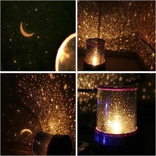Đèn LED chiếu sao dải ngân hà. Đèn LED trang trí phòng. Đèn ngủ 3D