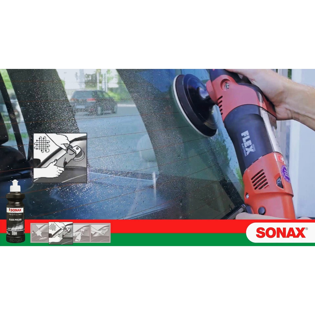 Phớt nỉ Đánh Bóng Xóa Xước Làm Trong Kính Ô Tô Sonax Felt Pad 127mm