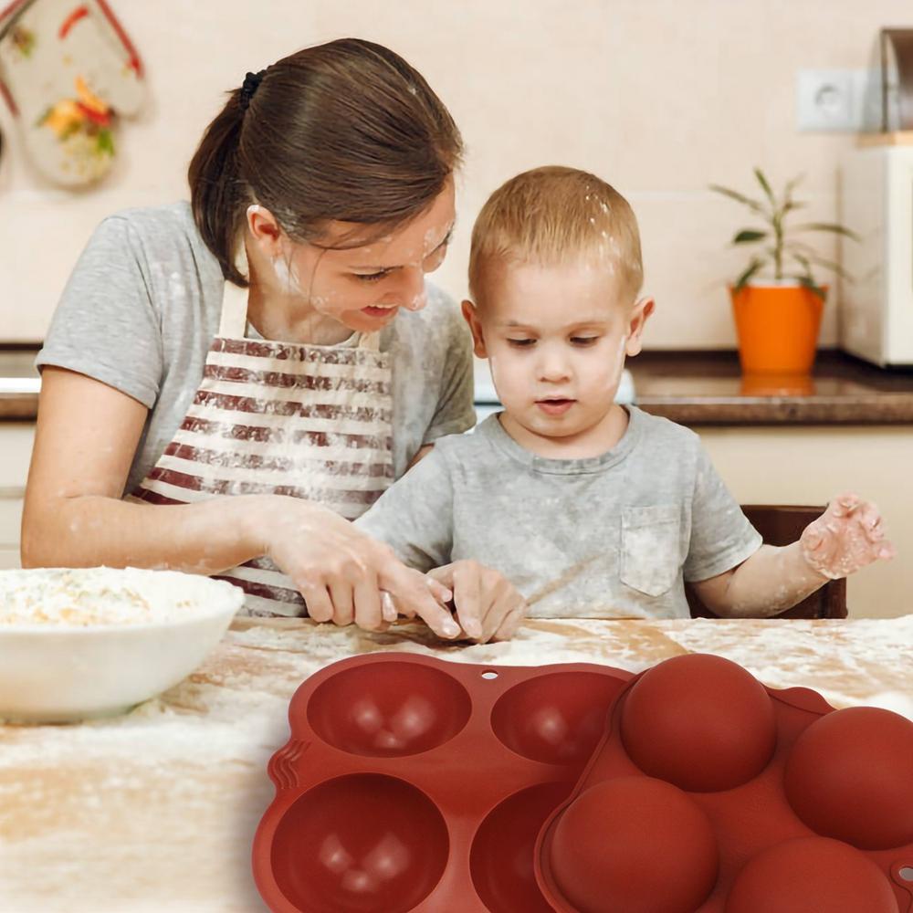 AUGUSTINA Khay Làm Đá Viên 4 / 6 / 7 Lỗ Tiện Lợi