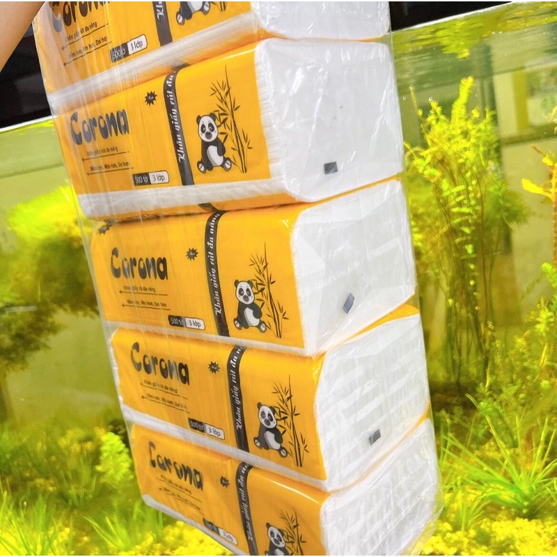Combo 10 gói khăn giấy lụa cao cấp bebewin 5000tơ/2lop
