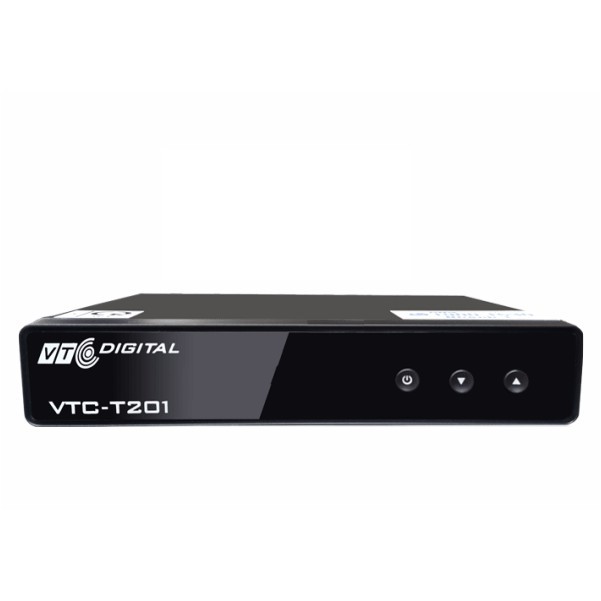 ( SIÊU GIẢM GIÁ ) đầu thu kts mặt đất DVB T2 VTC T201 tặng kèm ăng ten thu sóng.