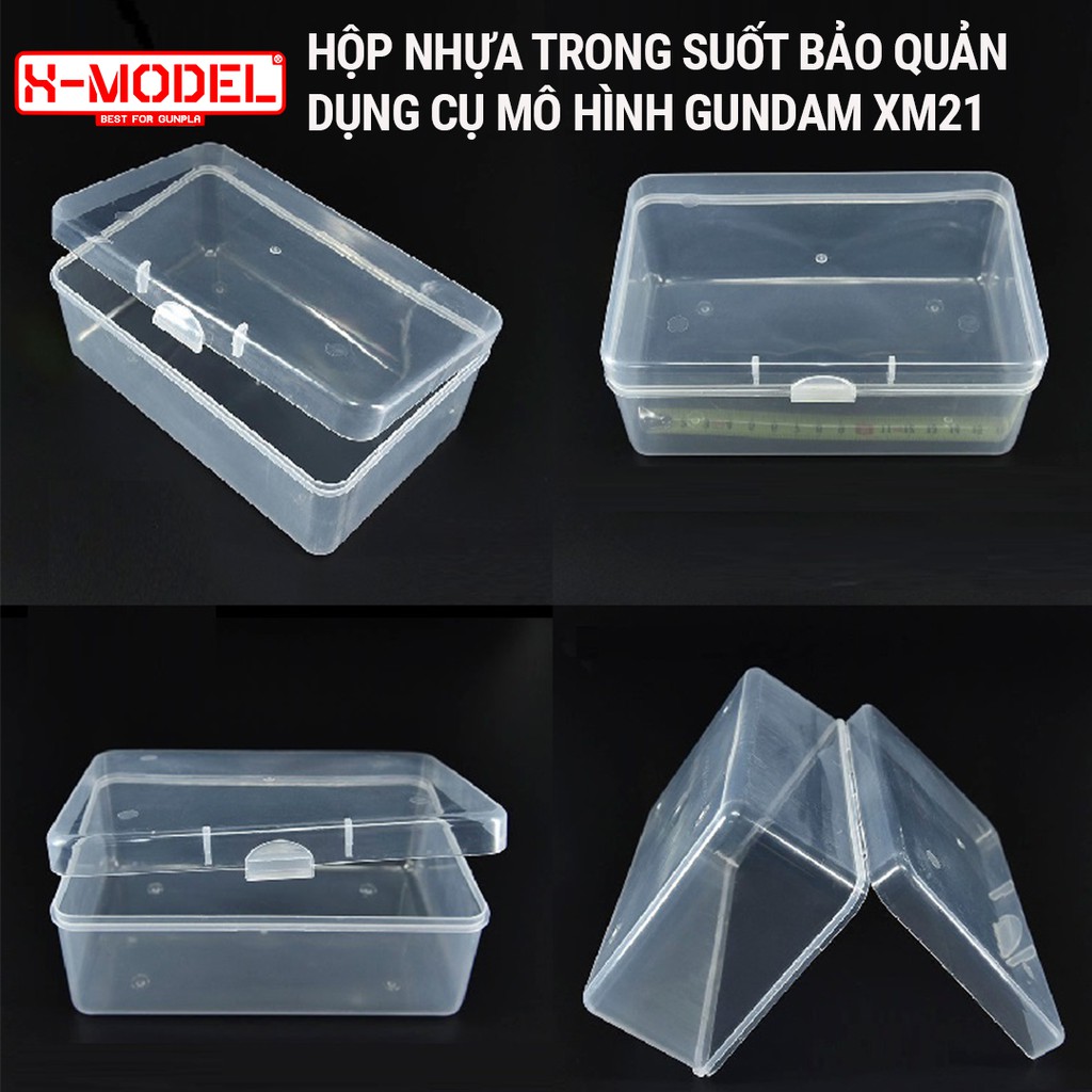 Hộp nhựa đựng lưu trữ linh kiện, ôc vit, Hộp đựng phụ kiện Gundam đa năng nhỏ gọn, thuận tiện lưu trữ XMODEL