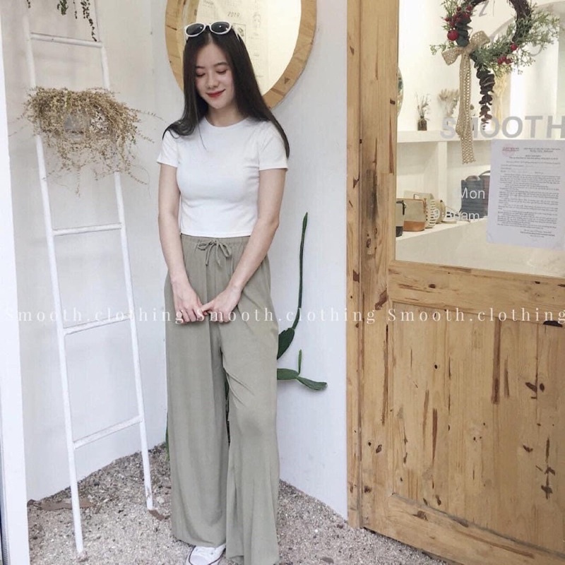 Quần len tăm mặc co giãn thoải mái dễ mặc nhiều màu sắc dễ lựa chọn
