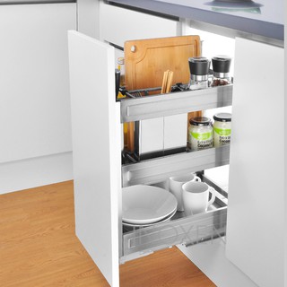 Kệ giá để dao thớt, chai lọ tủ bếp 30cm INOXEN