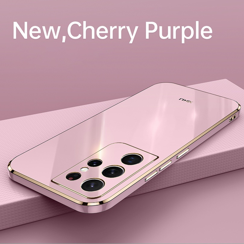 Ốp điện thoại siêu mỏng sang trọng cho Samsung Galaxy S21 S20 Ultra S20 S21 Plus S20 FE