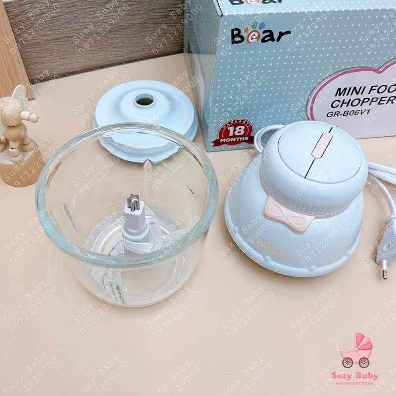 (BẢN QUỐC TẾ)MÁY XAY ĂN DẶM BEAR 0.6L HÌNH NƠ