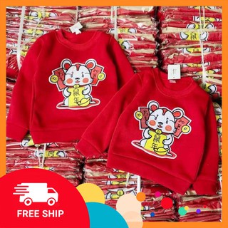 Áo nỉ chuột thần tài cho bé QATE432