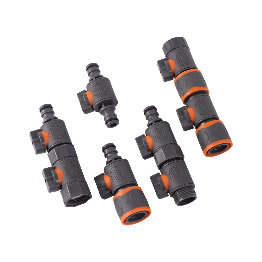 1 Van Nối Nhanh 1 / 2 "3 / 4" 1 "Cho Hệ Thống Tưới Vườn