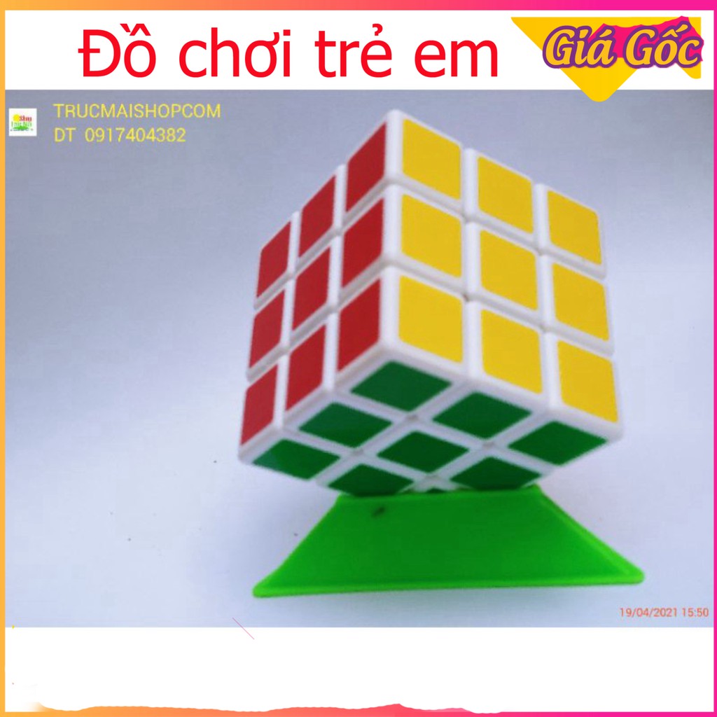 [Giá Xưởng] [Tặng đế kê] Rubik 3x3 Rubic 3 Tầng Robich Khối Lập Phương Ma Thuật