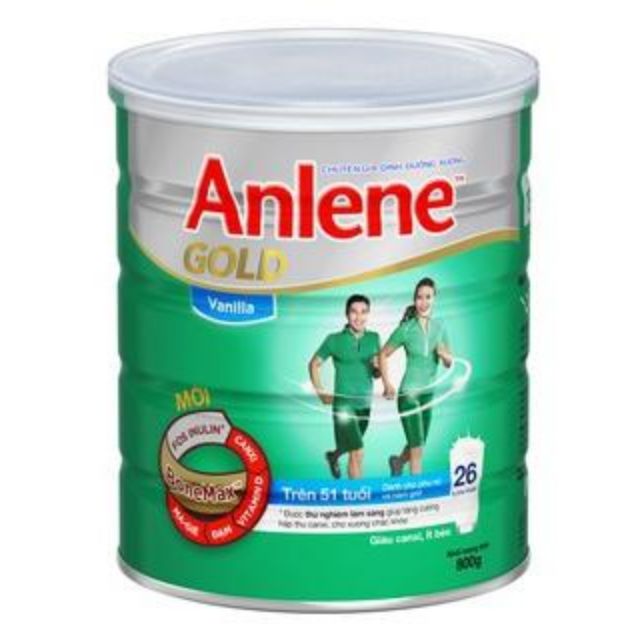 Sữa Anlene gold 800g dành cho người từ 52 tuổi