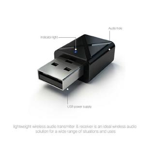 [rememberme]Wireless USB Bluetooth 5.0 Music Audio Receiver & Transmitter Adapter Converter