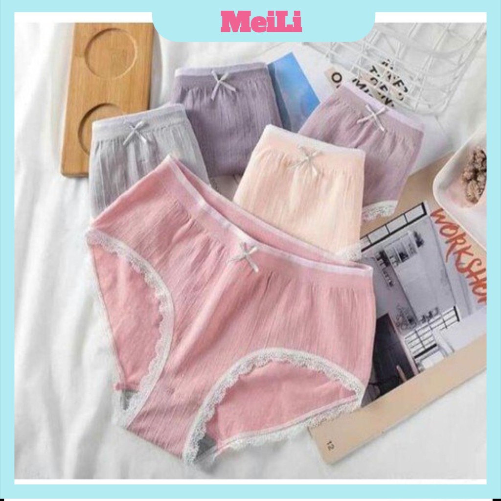 Quần lót nữ con hạc FREESHIPQuần hộp cao cấp-Chống Vi Khuẩn chất liệu cotton thoáng mát