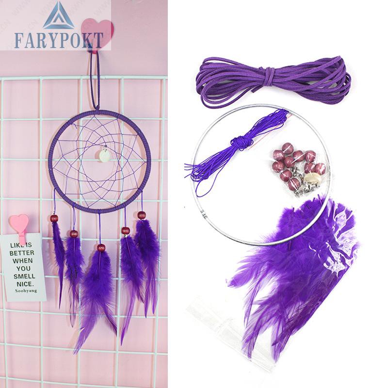 HANDMADE Dream Catcher Treo Tường Trang Trí Tuyệt Đẹp