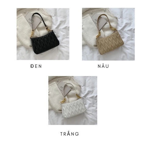 Túi đeo chéo vai nữ da mềm cá tính dễ thương nhiều ngăn thời trang cao cấp VANMIC-TXVM002