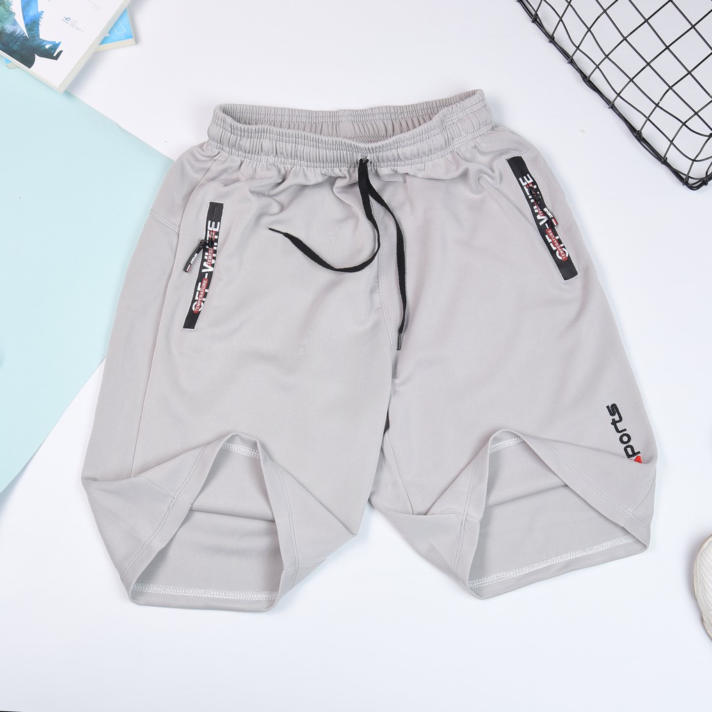 Rẻ vô địch - quần thể thao nam - quần short nam mặc nhà - chất liệu vải thun boly , thấm hút mồ hôi