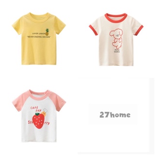 Áo thun 27home cho bé gái từ 8 - 28kg