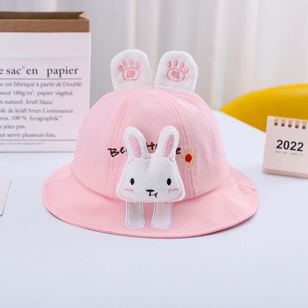 IVORY Mũ Tai Bèo Chống Nắng Thoáng Khí In Họa Tiết Hoạt Hình Dễ Thương Cho Bé