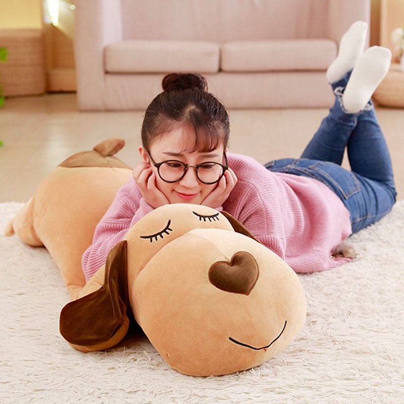 Gấu Bông chó mũi tim cao cấp Hama